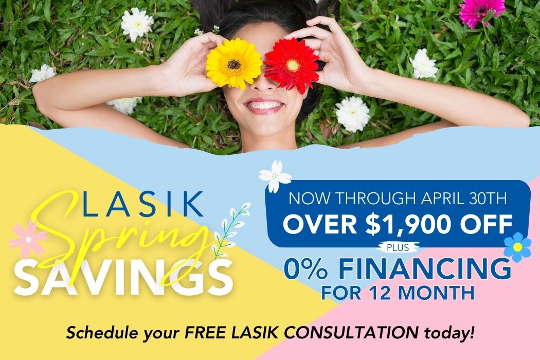 Save over $1900 on LASIK this month